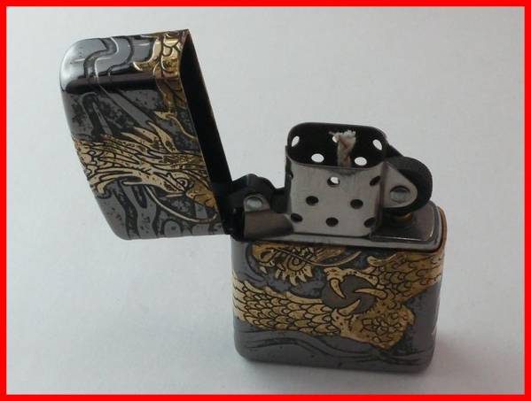 良音動画あり 2005年製 5面加工 アーマー 龍 ドラゴン