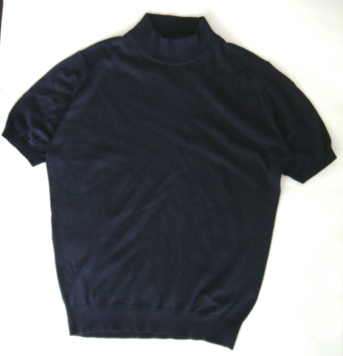 JOHN SMEDLEY ジョン・スメドレー シーアイランドコットン ネイビー 