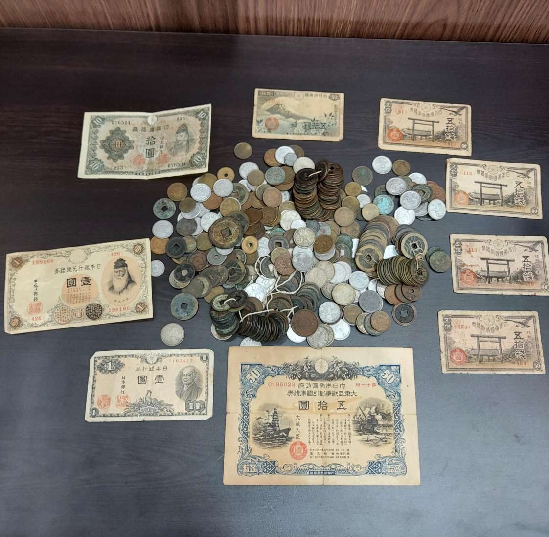 1006-A 日本 古銭 穴銭 コイン 硬貨 など 約1.2㎏ 大量 まとめ 寶永通