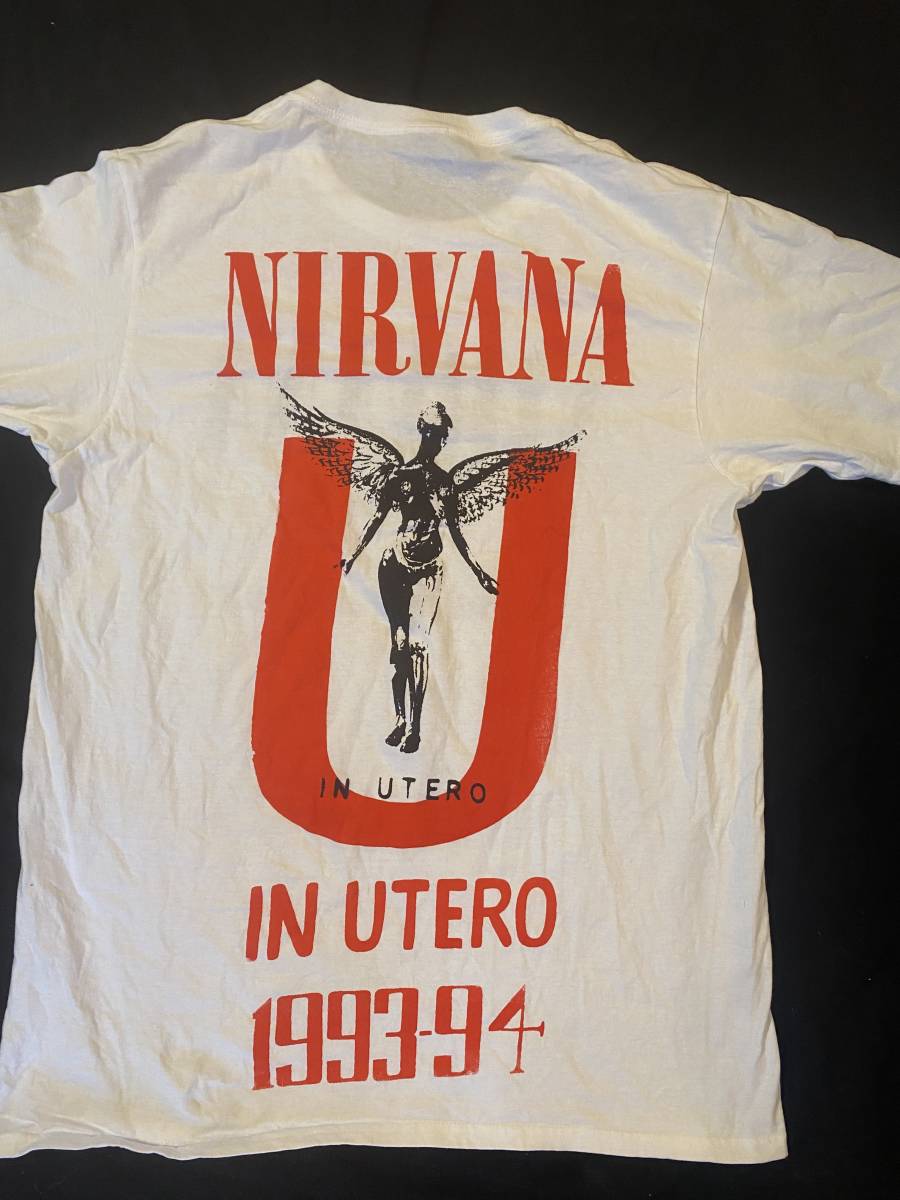 カートコバーンKurt cobain nirvana ニルヴァーナ Tシャツ tour ツアー 