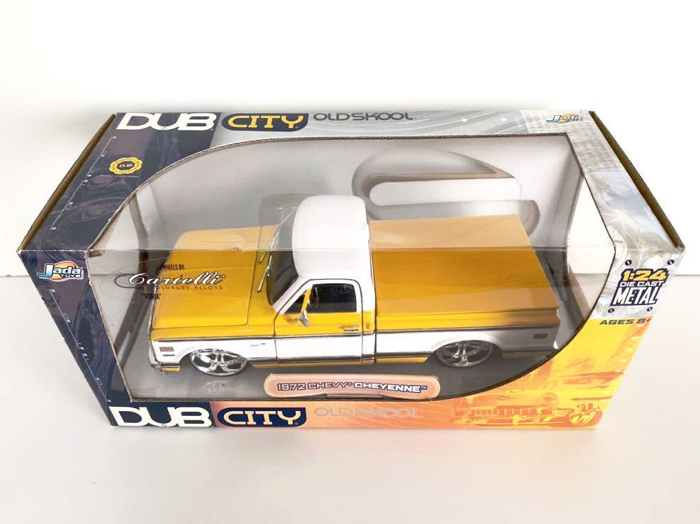 Jada TOYS DUB CITY】1972 CHEVY CHEYENNE シボレー シャイアン 1:24 0