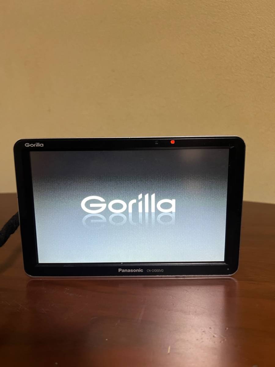 パナソニック7V型ポータブルナビ CN-G1000VD 2016年製-剥げ CN-G1000VD