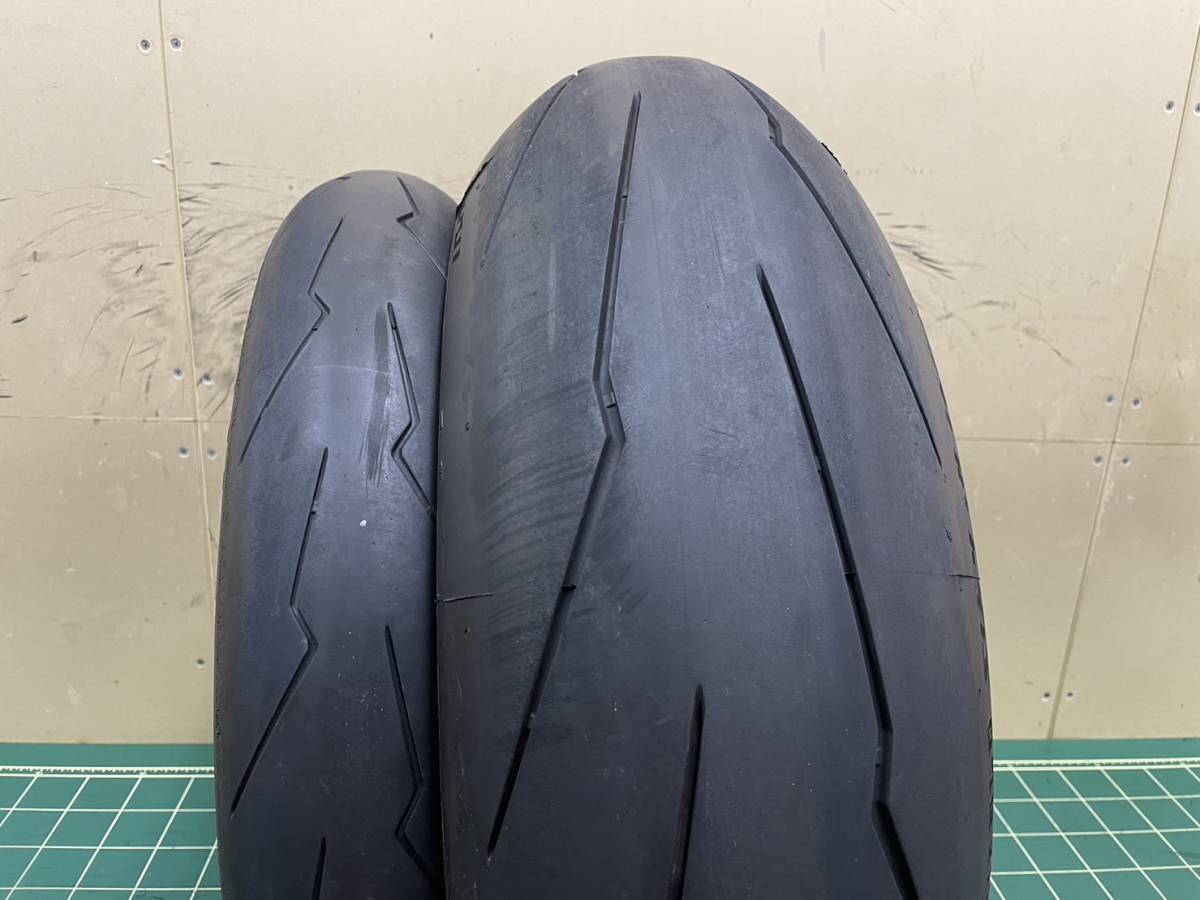 ピレリ スーパーコルサv4 sc1 200/60 120/70 タイヤ セット 【公式通販】