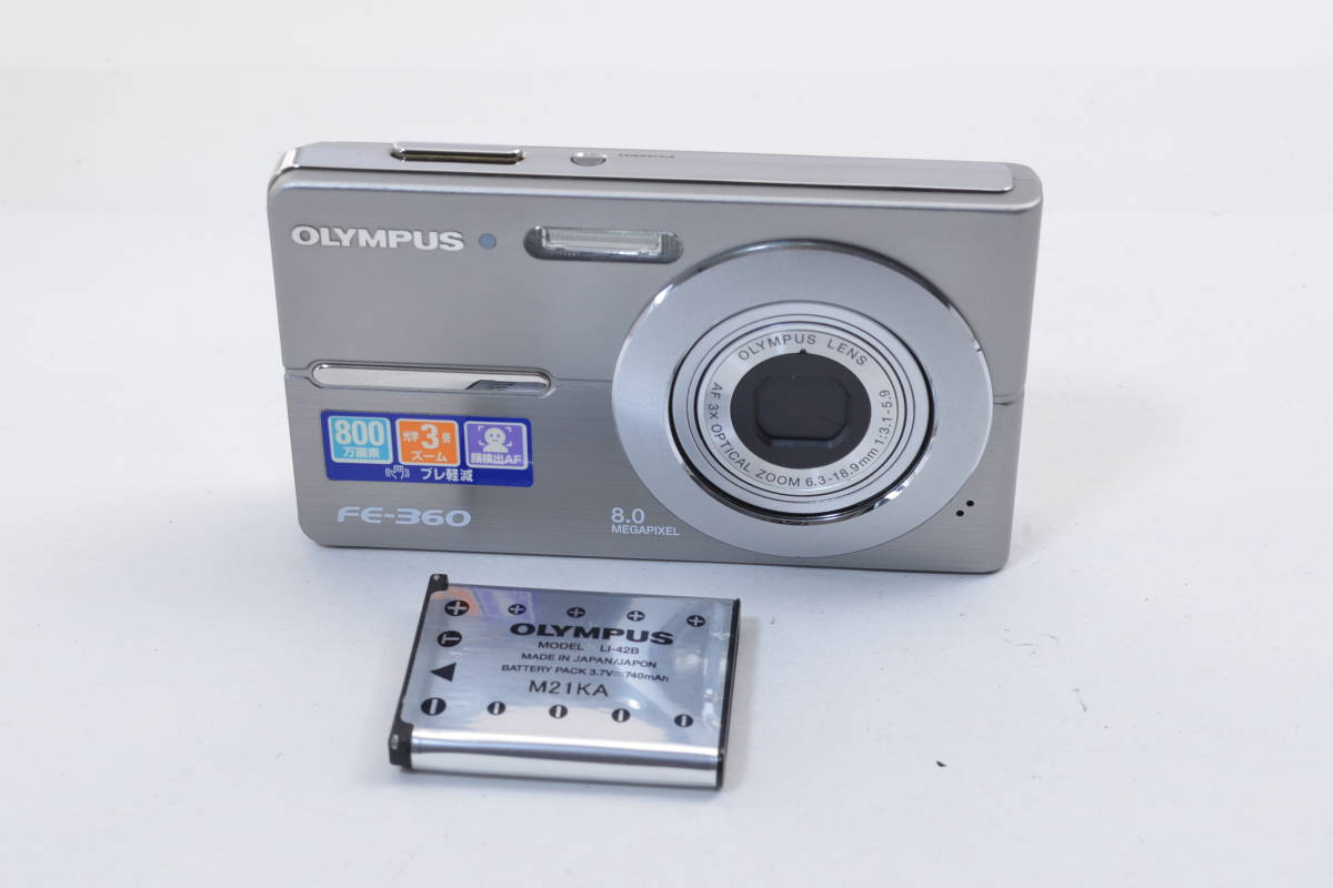 SALE，人気SALE ecoま オリンパス OLYMPUS FE 360 コンパクトデジタルカメラ(オリンパス)｜売買されたオークション情報、yahooの商品情報をアーカイブ公開 - オークファン オリンパス