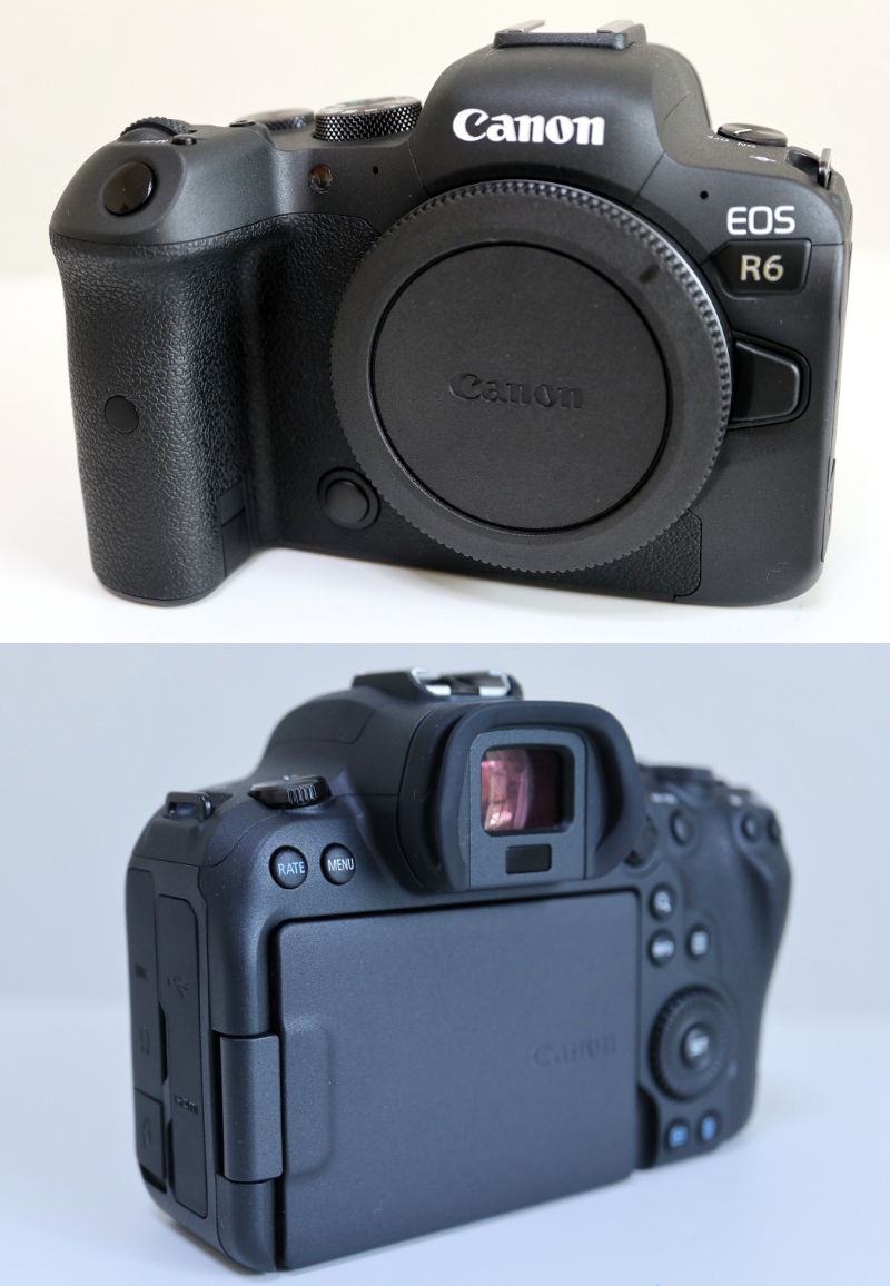 中古美品・動作品】 キャノン EOS R6 ボディ(元箱、付属品あり) 中古美品・動作品】 キャノン EOS R6 ボディ(元箱、付属品あり)