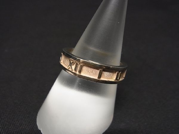 1円 TIFFANY＆Co. ティファニー アトラス SV925 リング 指輪