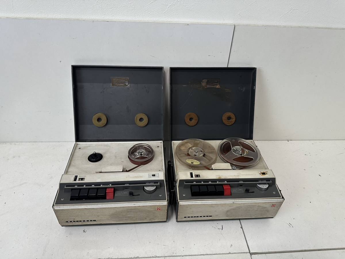 昭和レトロ NATIONAL ナショナル オープンリール テープレコーダー RQ 