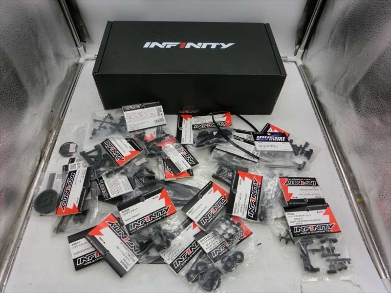 T【IJ3-73】【80サイズ】▲未検品/インフィニティIF18-2予備パーツセット/ラジコン パーツ