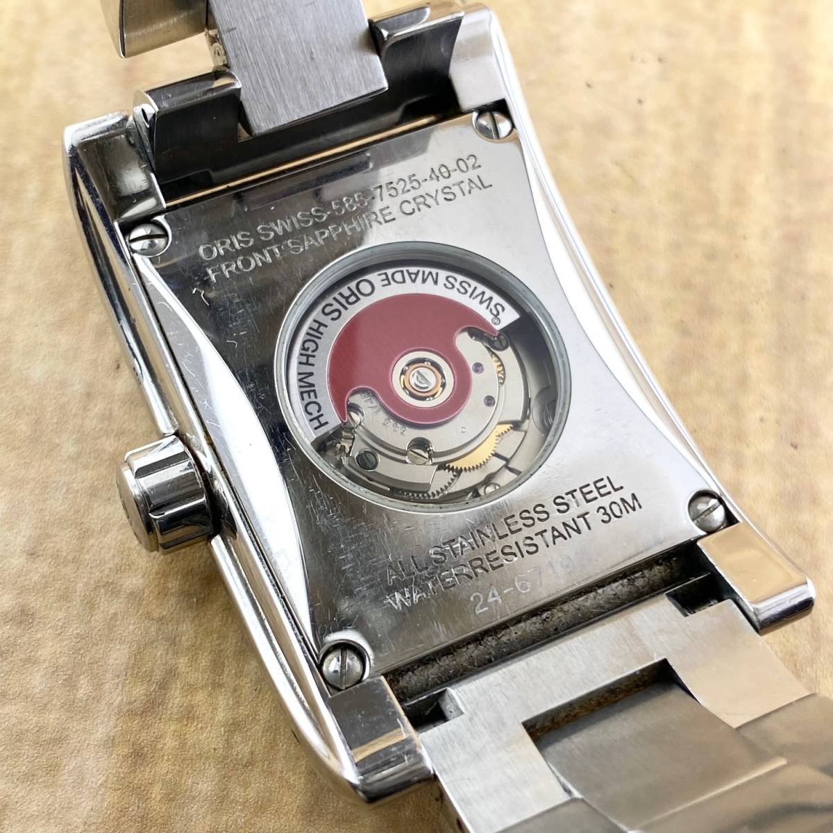 1円〜 ORIS オリス 腕時計 メンズ AT 自動巻 7525 マイルス 