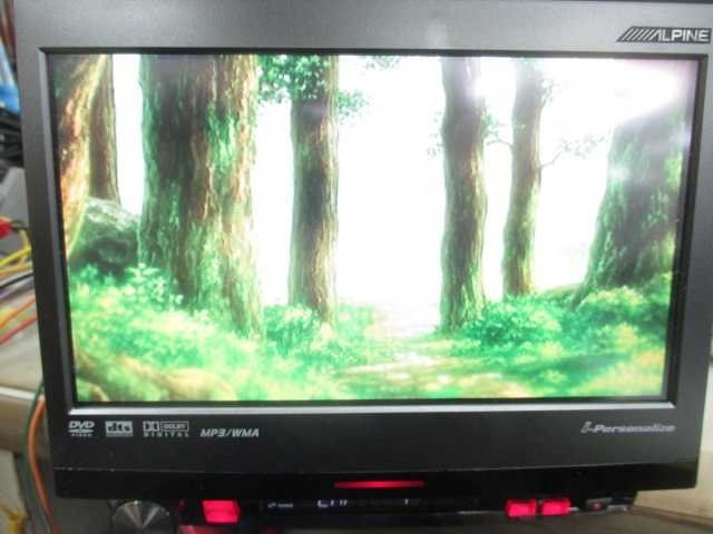アルパインHDDナビ/NVA-HD55+IVA-D310 インダッシュモニター DVD 地図