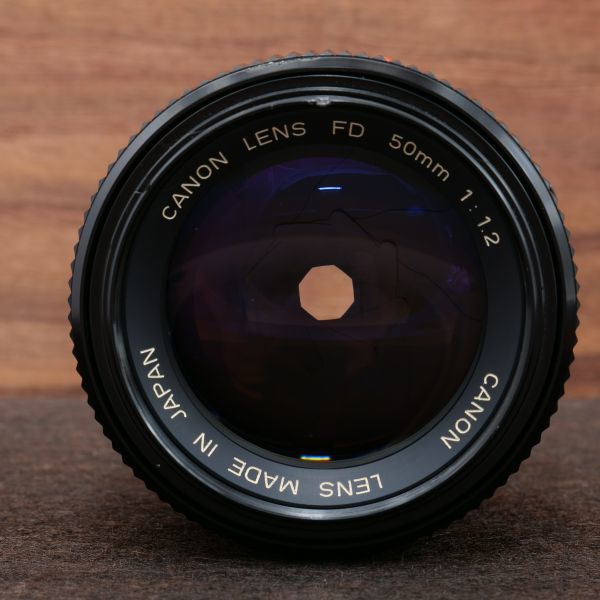☆良品・完動☆CANON NEW FD 50mm F1.2 キヤノン 単焦点レンズ☆送料