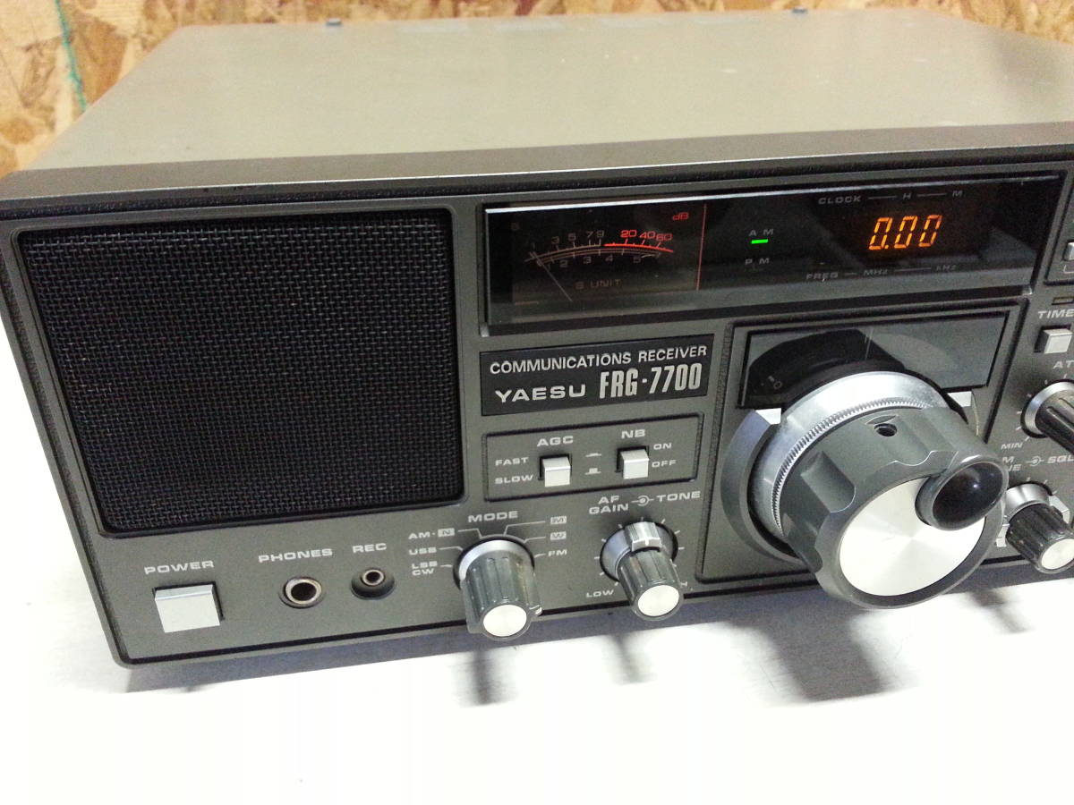 YAESU ヤエス 八重洲無線 FRG-7700 レシーバー 受信機