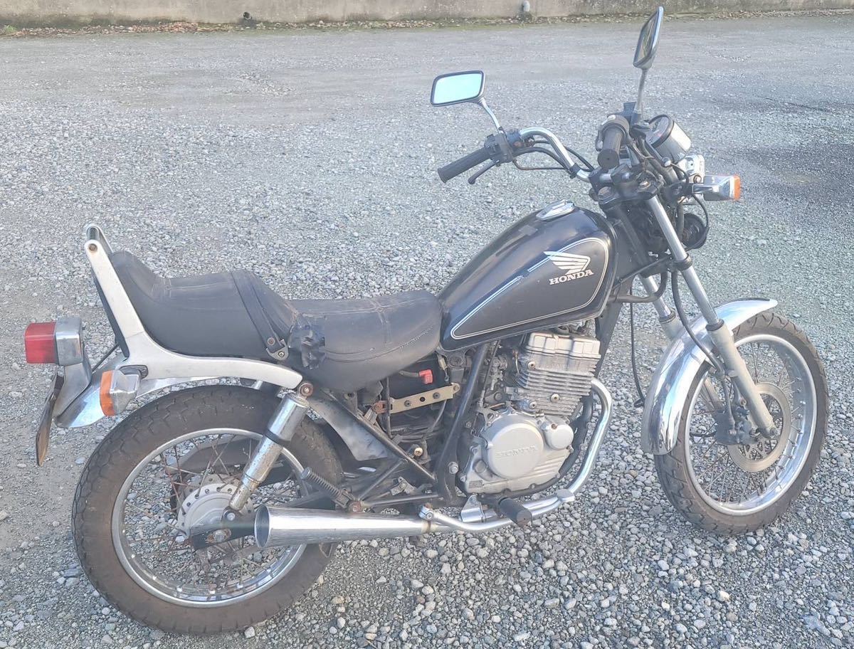 ☆熊本発 HONDA CBX125カスタム 書無し 不動車 部品取り☆ ホンダ 前後 