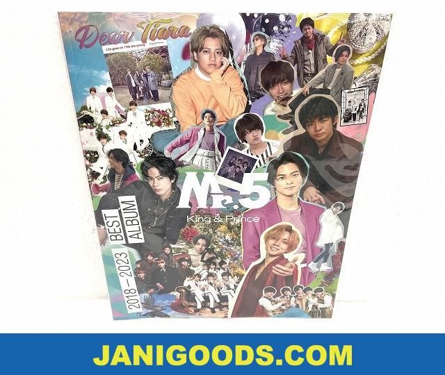 King & King & Prince CD+DVD Mr.5 Dear Tiara盤 未開封 【新品