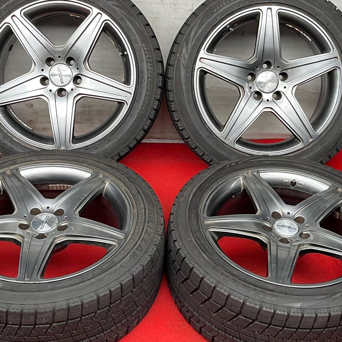 【最新作，人気SALE】 21年式バリ溝 AGA TAS JAPAN 18インチ&times;8J +32 5穴 112 ブリヂストン VRX 245/45R18スタッドレス4本 アウディ等に(スタッドレスタイヤ)｜売買されたオークション情報、yahooの商品情報をアーカイブ公 5穴