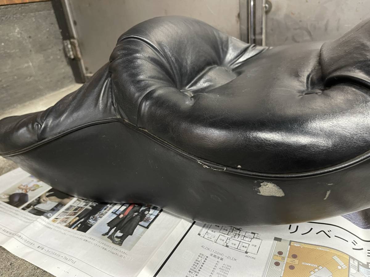 ハーレー エボ 純正 シート 二人乗り タンデムシート 中古 FLT FLH 