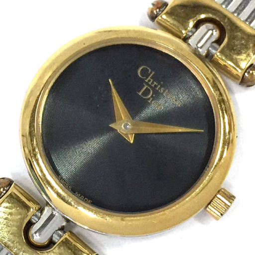 稼働 腕時計 Christian Dior ディオール 3025 クォーツ QZ ラウンド