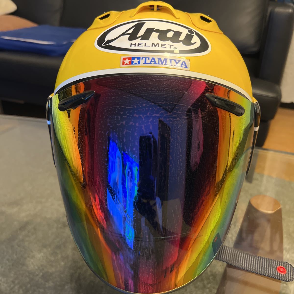 アライ Arai SZ-Ram4 YAMAHA ヤマハ ストロボカラー！ 激レア 55.56