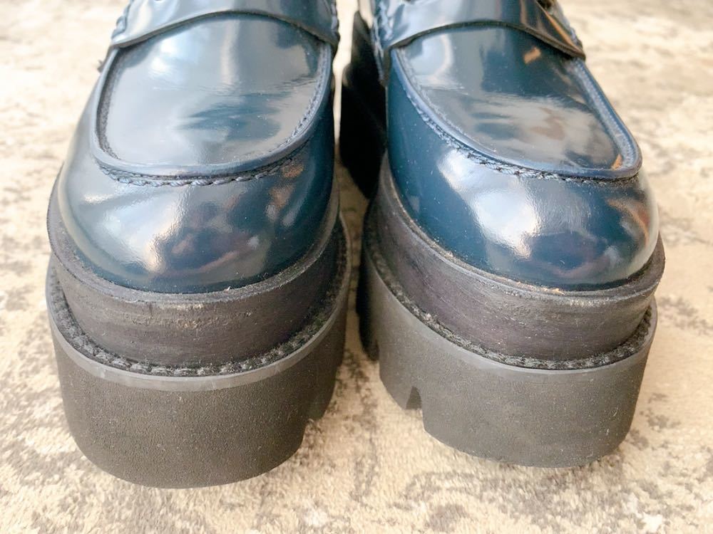 MM6 メゾン Maison ローファー MAISON 0 Margiela マルジェラ MARGIELA プラットフォーム メゾンマルジェラ - エムエム マルジェラ)のMOCASSIN アウトレットMM6 本革