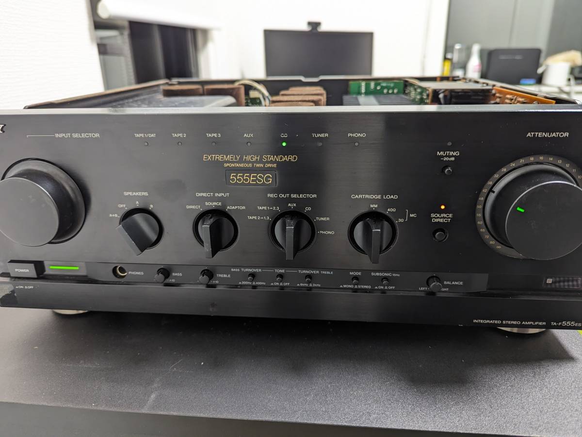 ソニー SONY TA-F555ESG 最上位機種 スピーカー端子Bのみ不作動 【公式