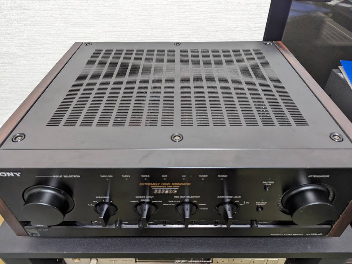 ソニー SONY TA-F555ESG 最上位機種 スピーカー端子Bのみ不作動 【公式