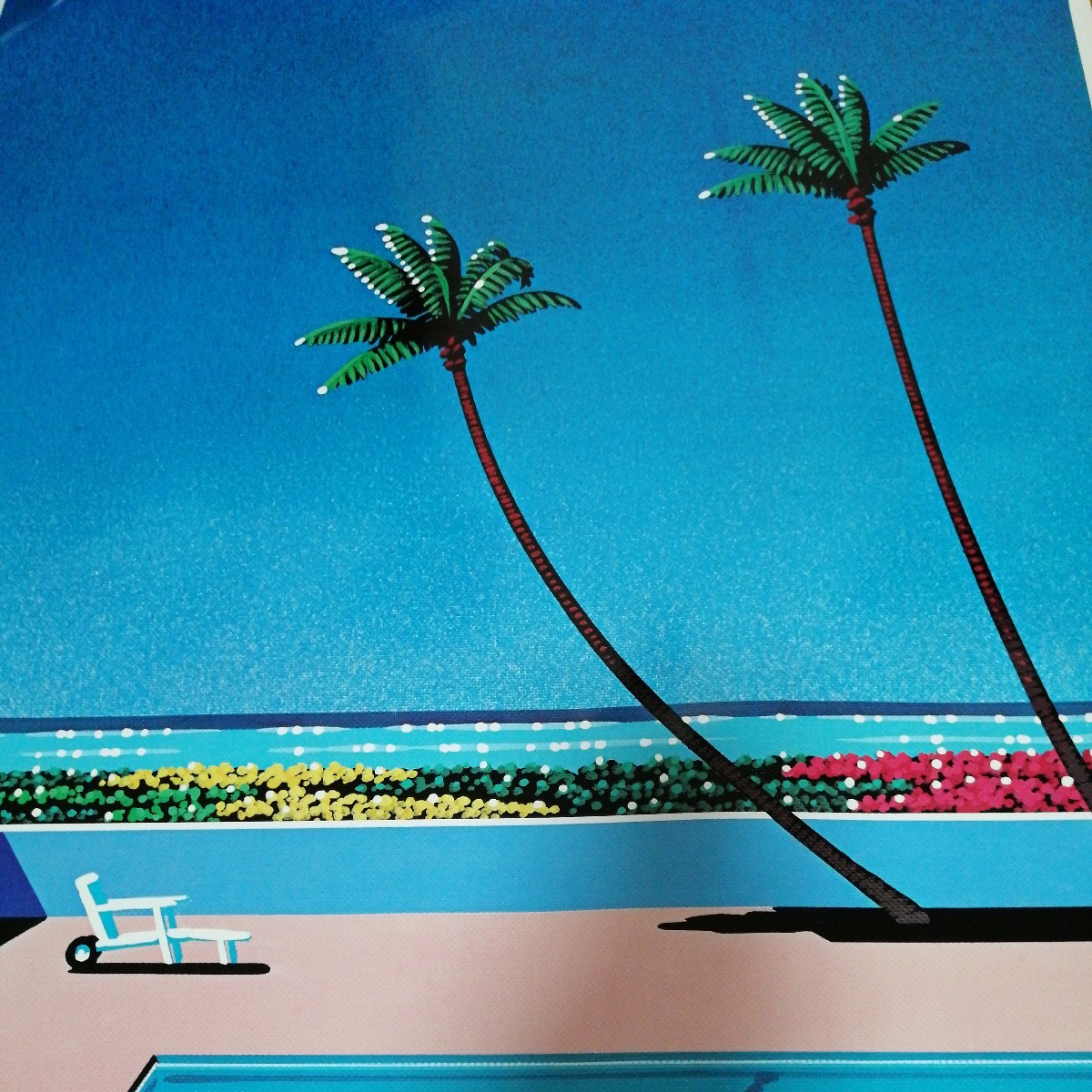 永井博 氏 直筆サイン Max Romeo⁄Loving You レコード 永井博 版画展