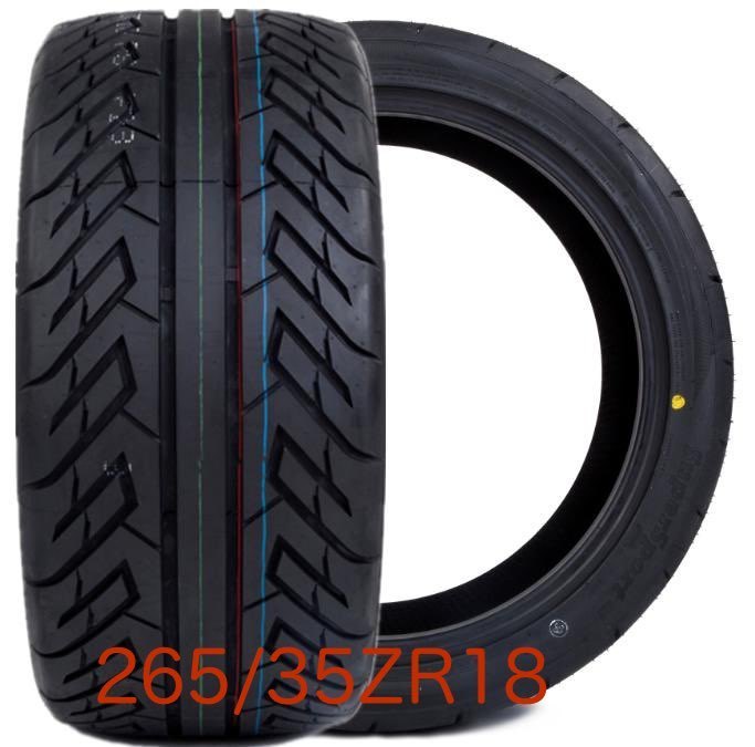 Zeknova RS Supersport 300TW Tire Competition 265⁄35ZR18 235⁄40R18