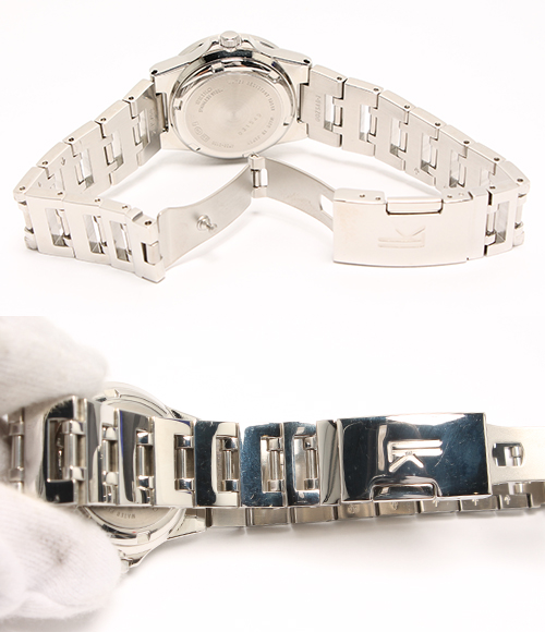 美品 セイコー ルキア 4F32-0130 クォーツ ピンク文字盤 腕時計