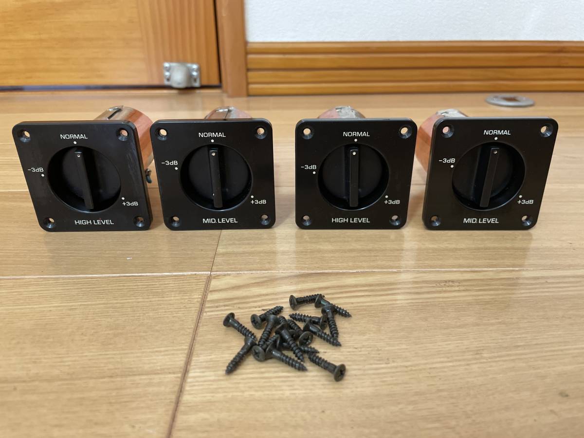 YAMAHA ヤマハ NS-1000M用 アッテネーター 4個ペア YAMAHA NS-1000M アッテネーター ヤマハ quality 公式通販