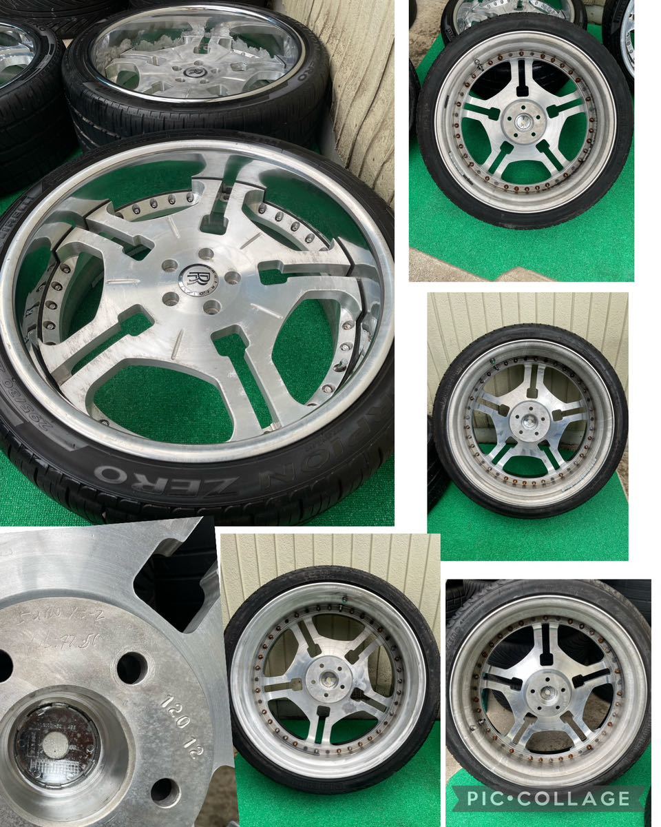 車 ☆FORGIATO 22インチ 3ピース アルミホイール4本セット☆
