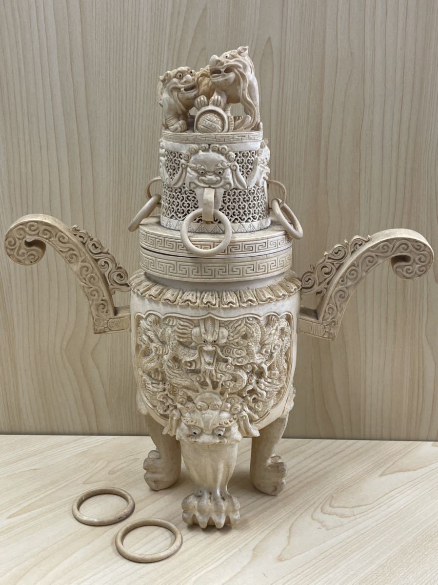赤字超特価，最新作 中国文物 古玉 収集家の放出品 砡 漢代玉珮飾一組三点