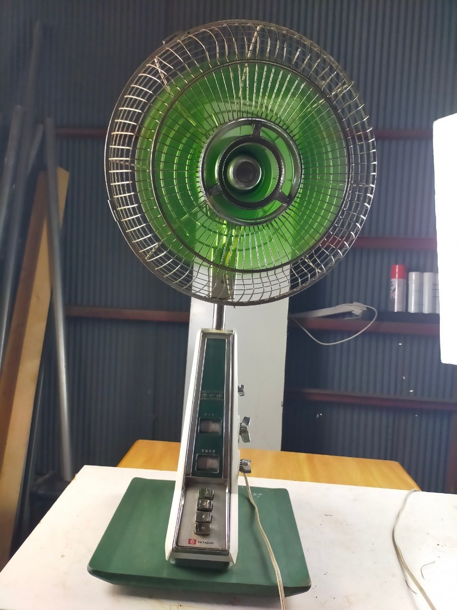 昭和レトロ 扇風機 HITACHI 日立 H-625 HITACHI 日立 H-625 扇風機 昭和レトロ スライド扇 昭和レトロ H-625