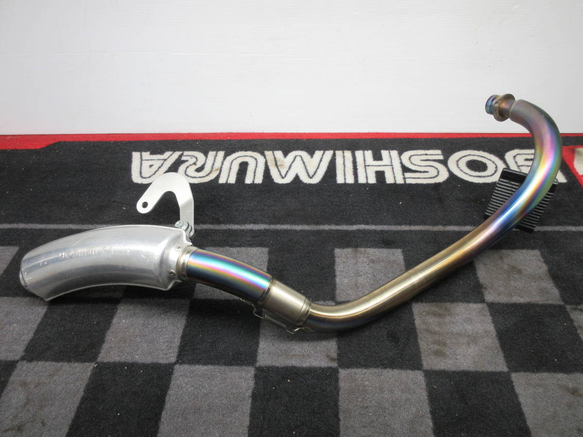 №180 ホンダ モンキー ヨシムラ チタンマフラー モナカ TYPE3 サイクロン 希少 廃盤 4MINI ゴリラ ダックス シャリー カブ エイプ