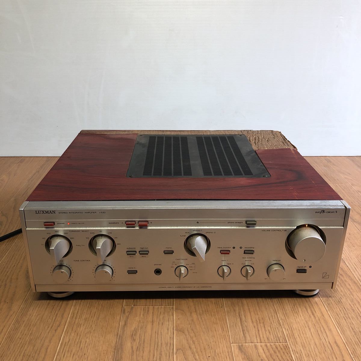 LUXMAN L-530 プリメインアンプ インテグレーテッド アンプ LUXMAN L