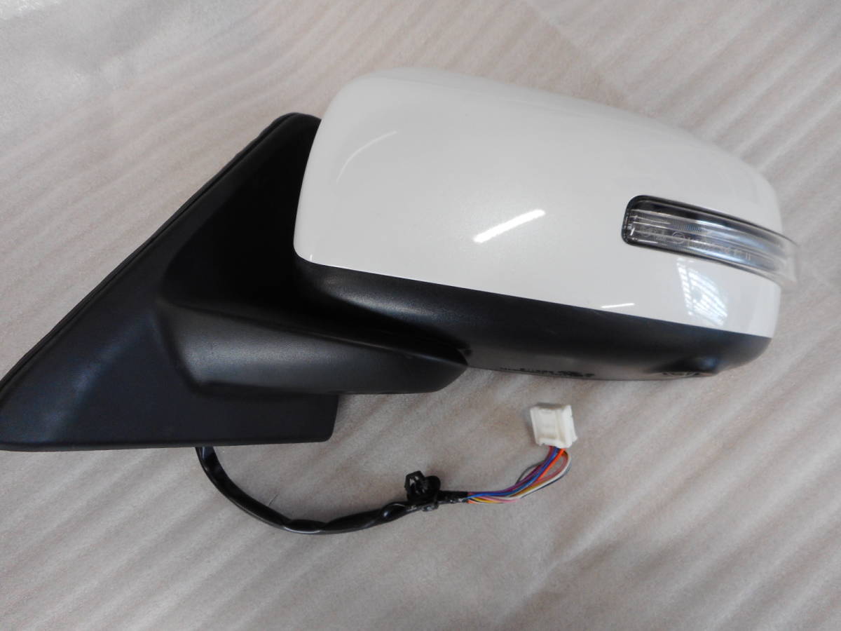 中古品◇デイズルークス◇左サイドミラー◇カメラ付き◇パールホワイト 