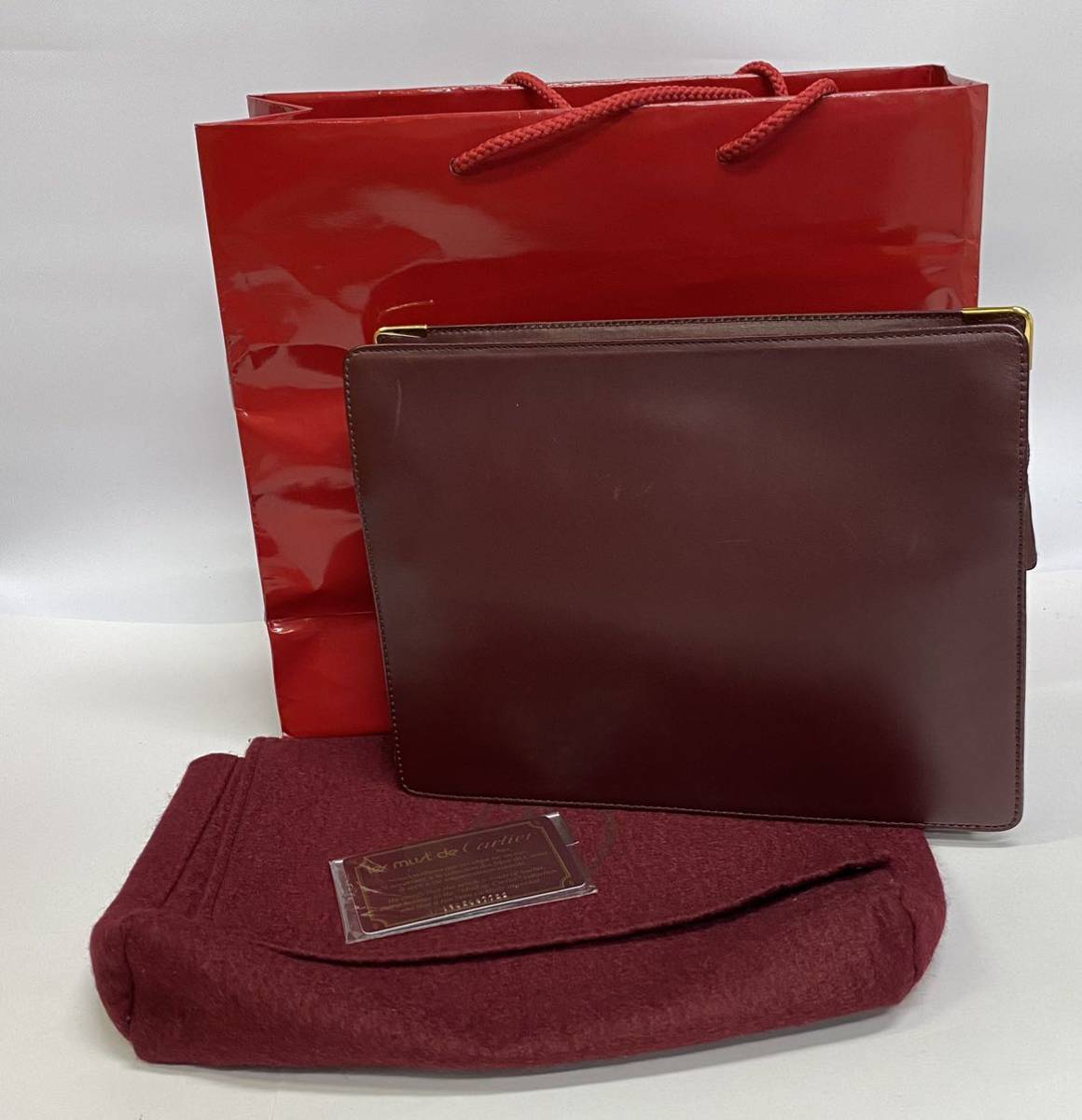 ◇【売り切り】Cartier カルティエ マストライン クラッチバッグ