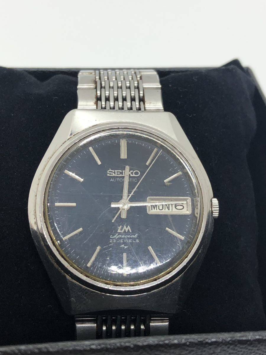 動作品】セイコー SEIKO 5206-6050 LM ロードマチック 自動巻き メンズ 