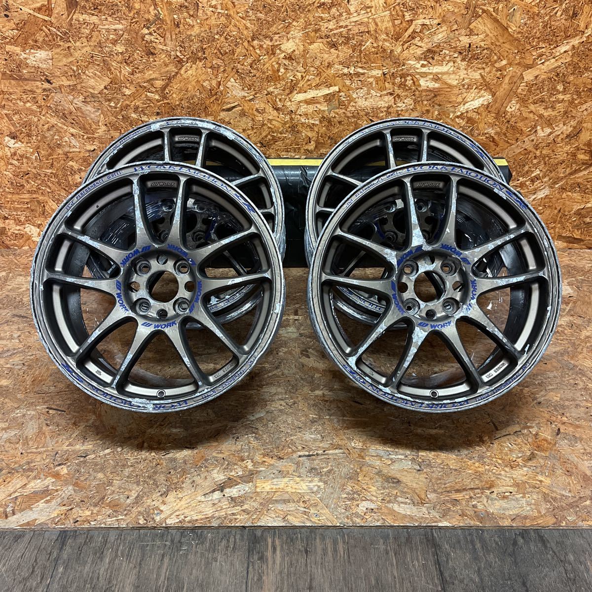 希少サイズ☆WORK☆エモーションKai☆7J+35☆シビック インテグラ CR-X