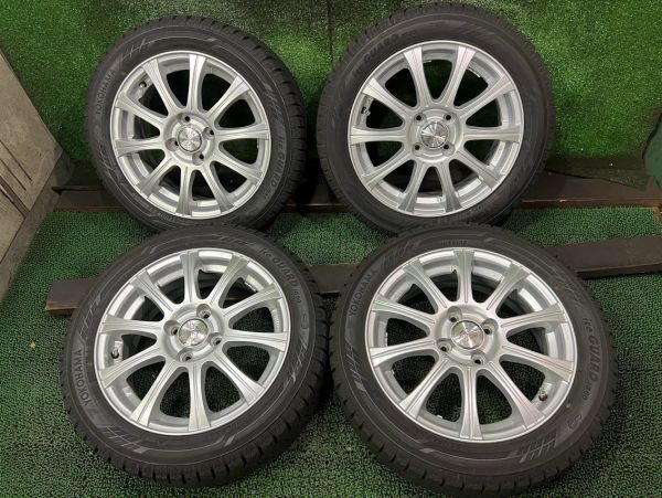 20年製 ヨコハマ アイスガードIG60 175/55R15 アルミホイール付き 4本