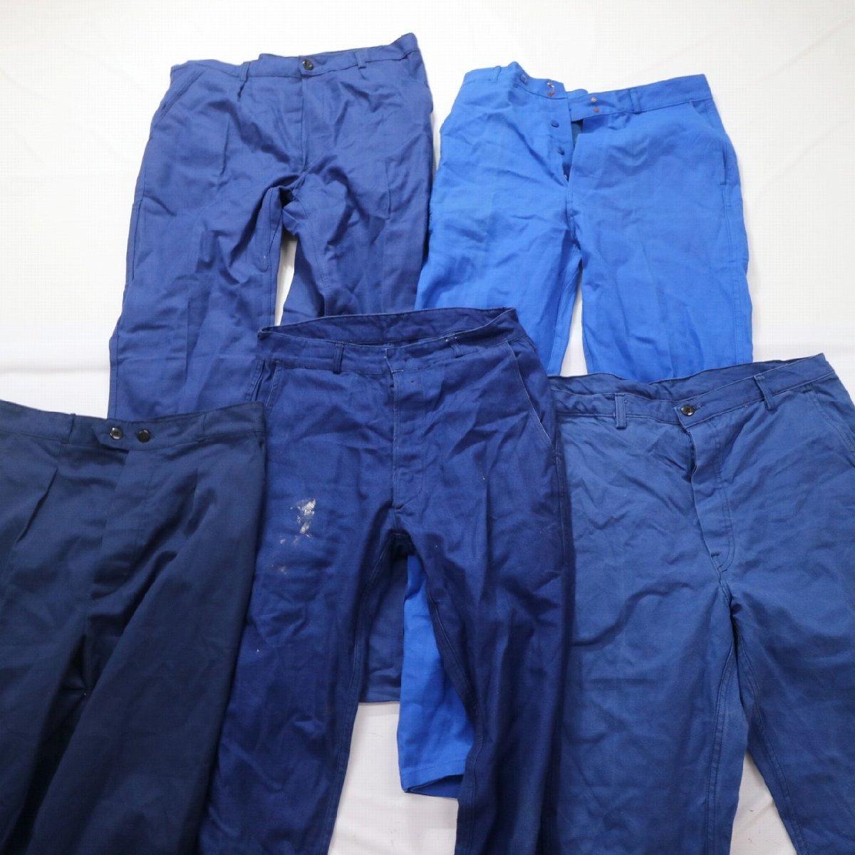 ★ 訳あり 17枚 ユーロワークパンツMIX セット フレンチ シンプル 含む ( メンズ ) まとめ売り 古着卸 最落なし 1円スタート W1097