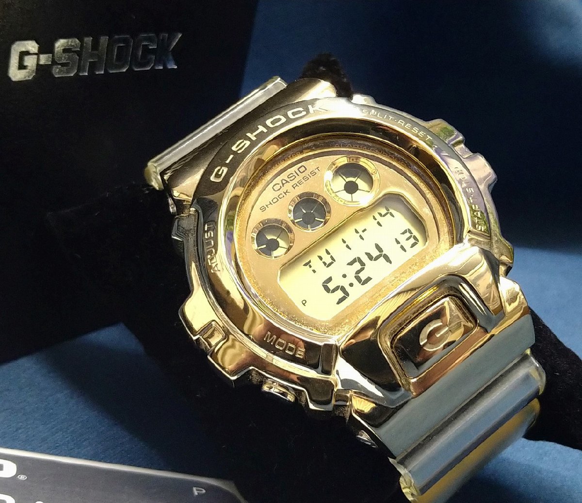 CASIO G-SHOCK カシオ ジーショック メタルカバード クリア ゴールド 