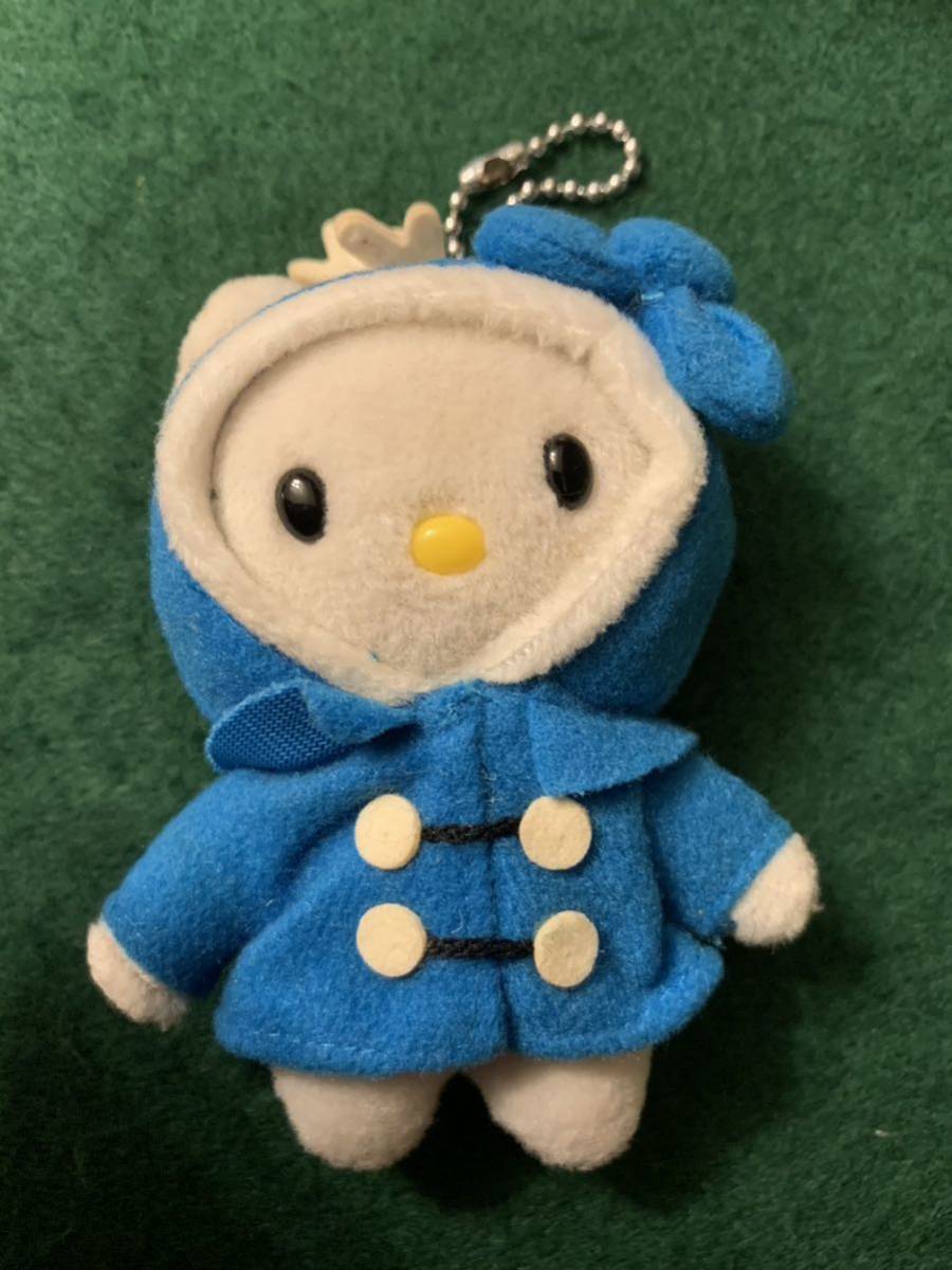 希少　ハローキティ　サンタ　きぐるみ　ぬいぐるみ　タグ付き レア‼️ハローキティ サンタくつ下ぬいぐるみ カードタグ付き