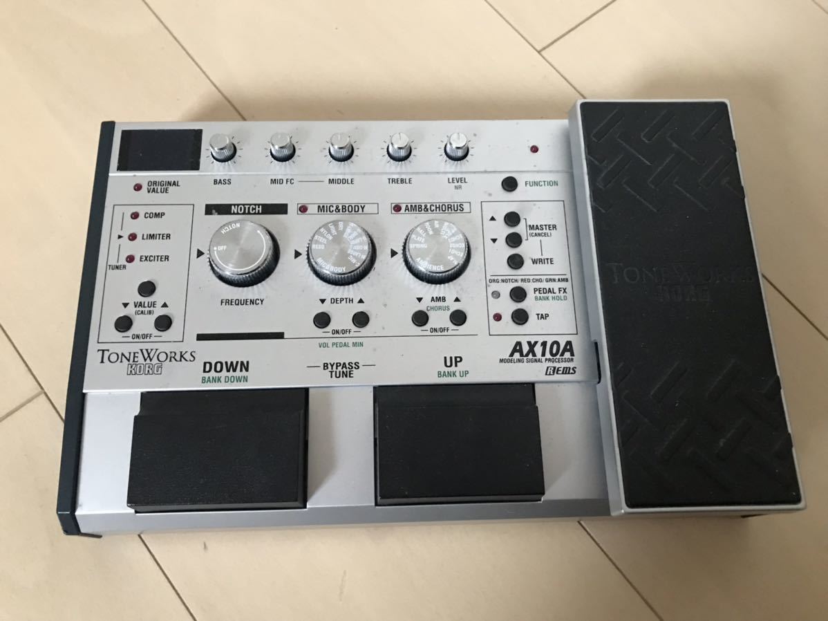 KORG AX10A アコースティックギター用マルチエフェクター KORG AX10A