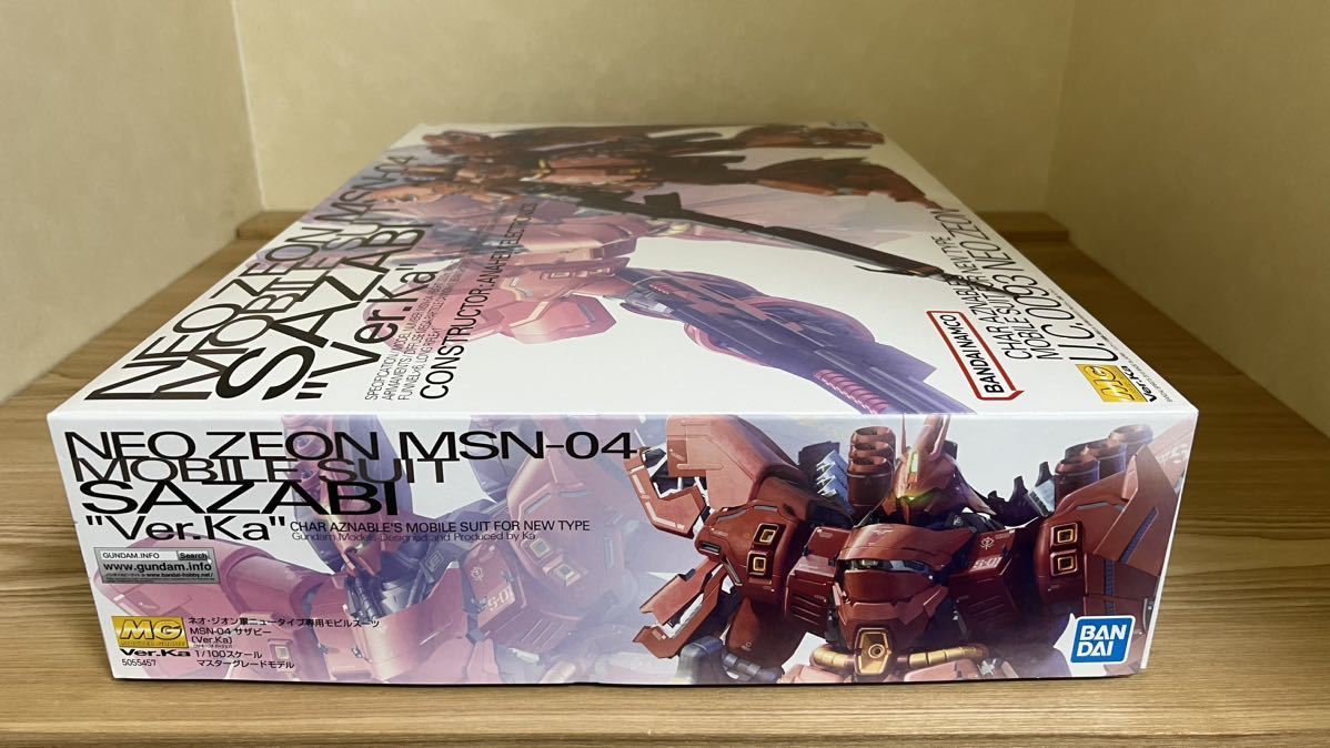 ガンプラ 1/100 MG サザビー Ver.Ka 新品未開封(ガンダム)｜売買された 