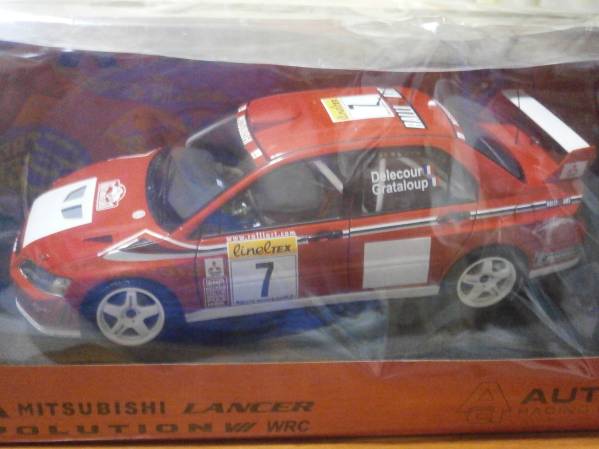 オートアート ランエボ Ⅶ WRC 2002 モンテカルロ ジャンク品
