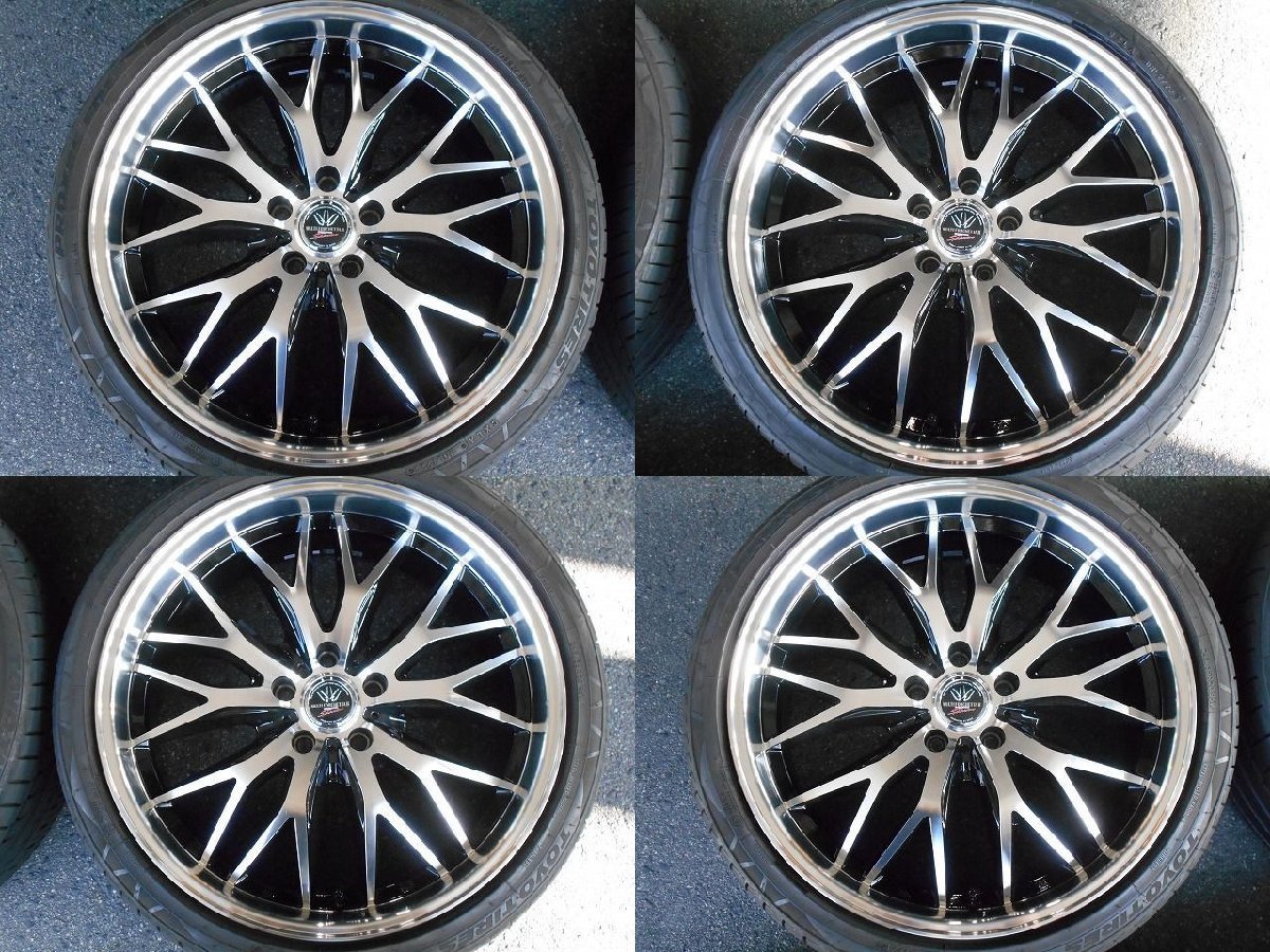 専用　2.4 2024年製 バリ溝ロクサーニ ファルシオン 20in 8.5J +38 PCD114.3 245