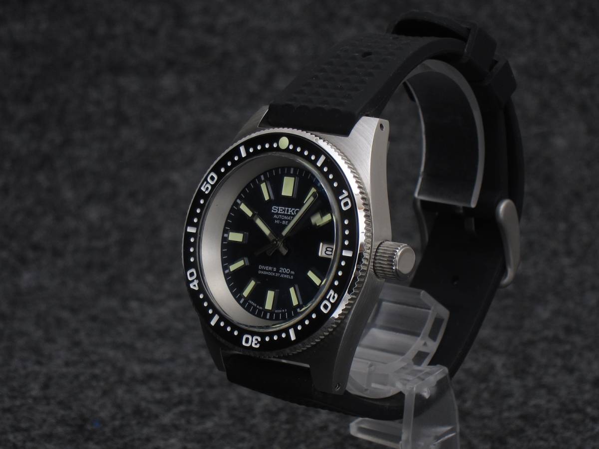 NH35ベース SEIKO MOD 自動巻 手巻き ダイバーズウォッチ 送料無料です 