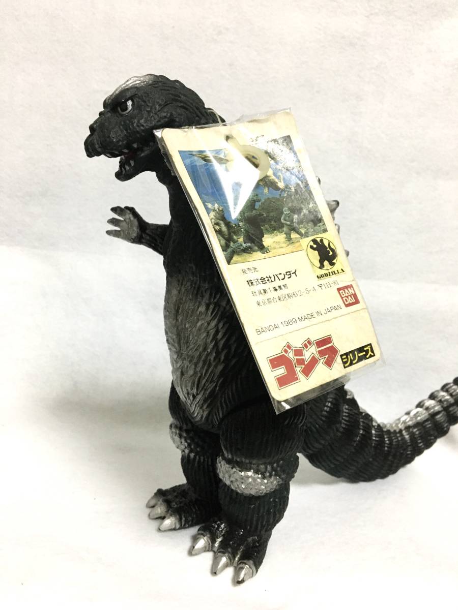 バンダイ BANDAI ゴジラシリーズ タグ付 1989 ゴジラ モスゴジ 