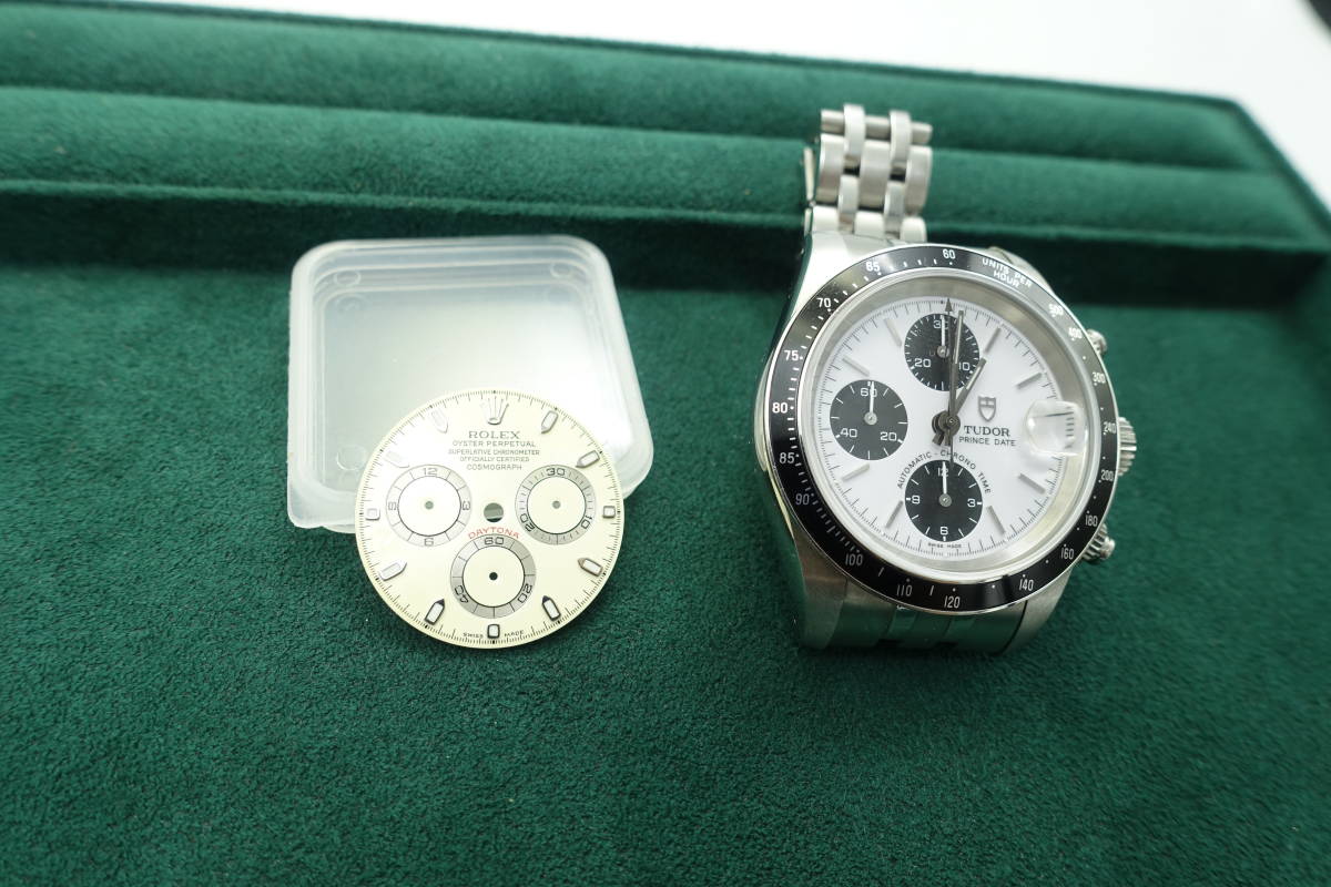 1円〜売切！Rolex純正パーツ 超希少 デイトナ116520 アイボリー文字盤