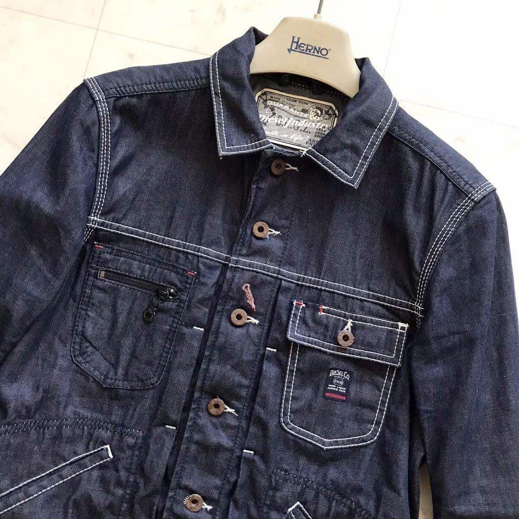 希少☆ ディーゼル 『抜群の存在感』 DIESEL デニムジャケット Gジャン